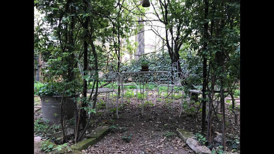 Casa Luminosa Con Giardino In Centro Storico Apartment Reggio Emilia Bagian luar foto